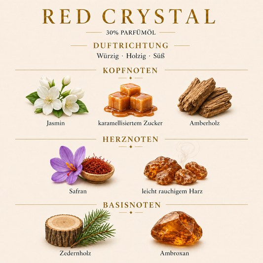 Red Crystal by Pakany® – Luxuriöses Unisex Parfum