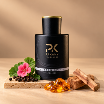 Cotton Spirit  by Pakany® – Luxuriöses Herrenparfüm