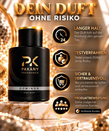 Dominor by Pakany® – Luxuriöses Herrenparfüm