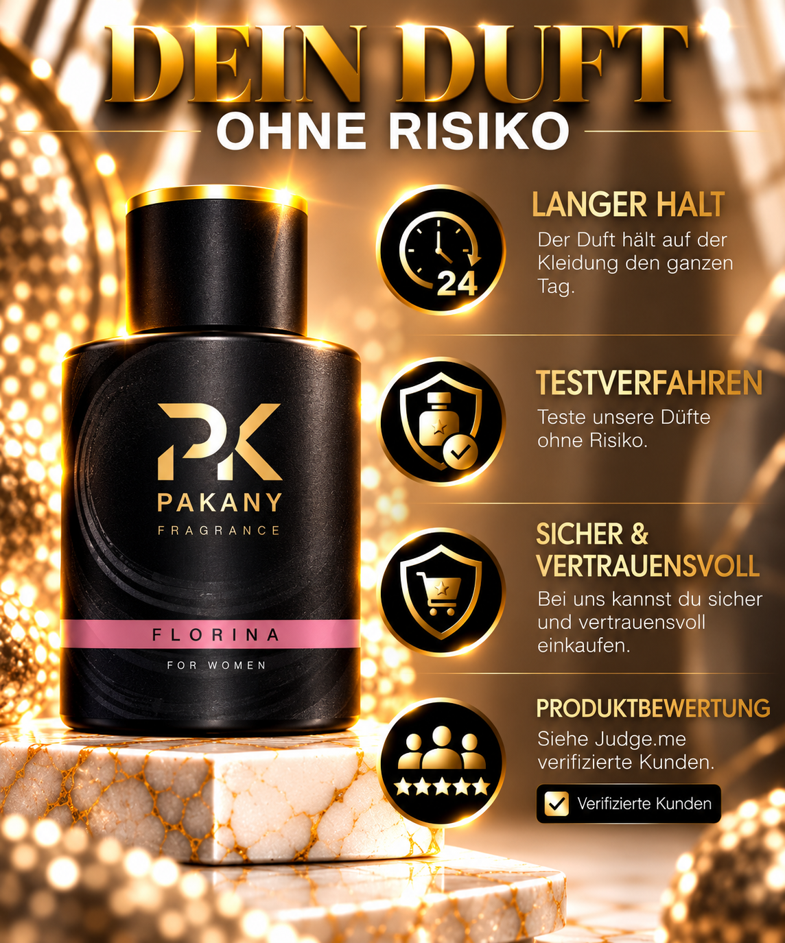Florina by Pakany® – Luxuriöses Damenparfüm