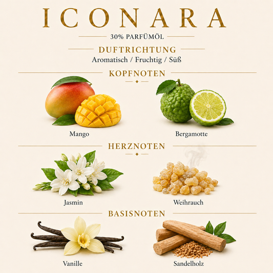 Iconara by Pakany® – Luxuriöses Damenparfum
