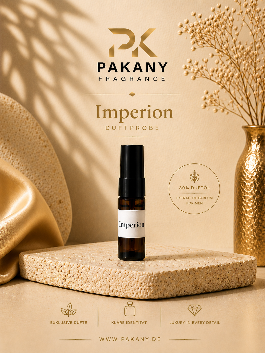 Imperion by Pakany® – Extrait de Parfum für Herren