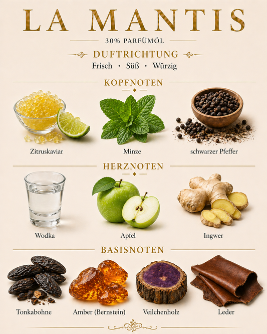 La Mantis by Pakany® – Luxuriöses Herrenparfum