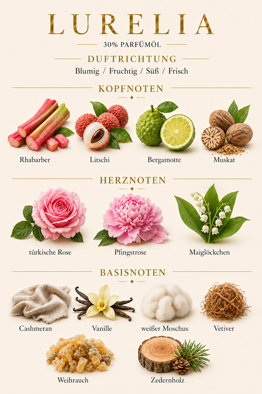 Lurelia by Pakany® – Luxuriöses Damenparfum