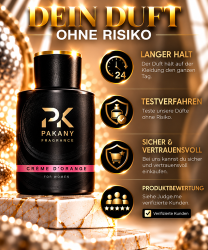 Créme D´Orange by Pakany® – Luxuriöses Damenparfüm
