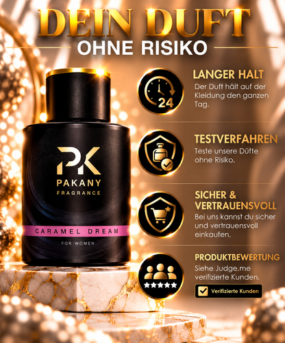 Caramel Dream by Pakany® – Luxuriöses Damenparfüm