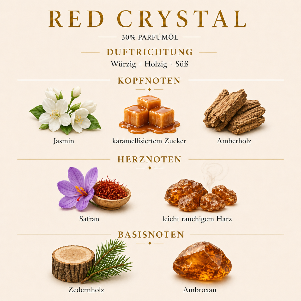 Red Crystal by Pakany® – Luxuriöses Unisex Parfum