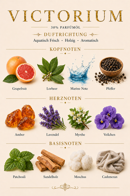 Victorium by Pakany® – Luxuriöses Herrenparfum