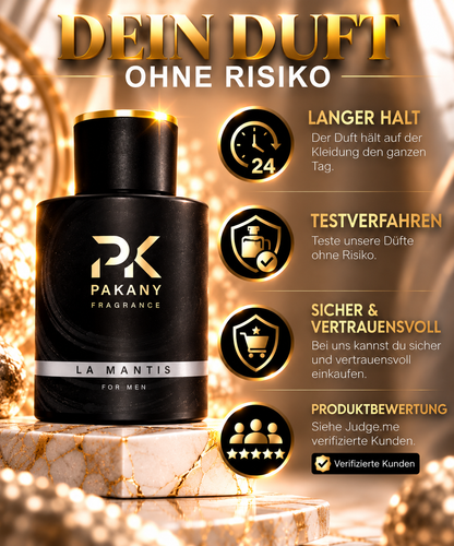 La Mantis by Pakany® – Luxuriöses Herrenparfüm